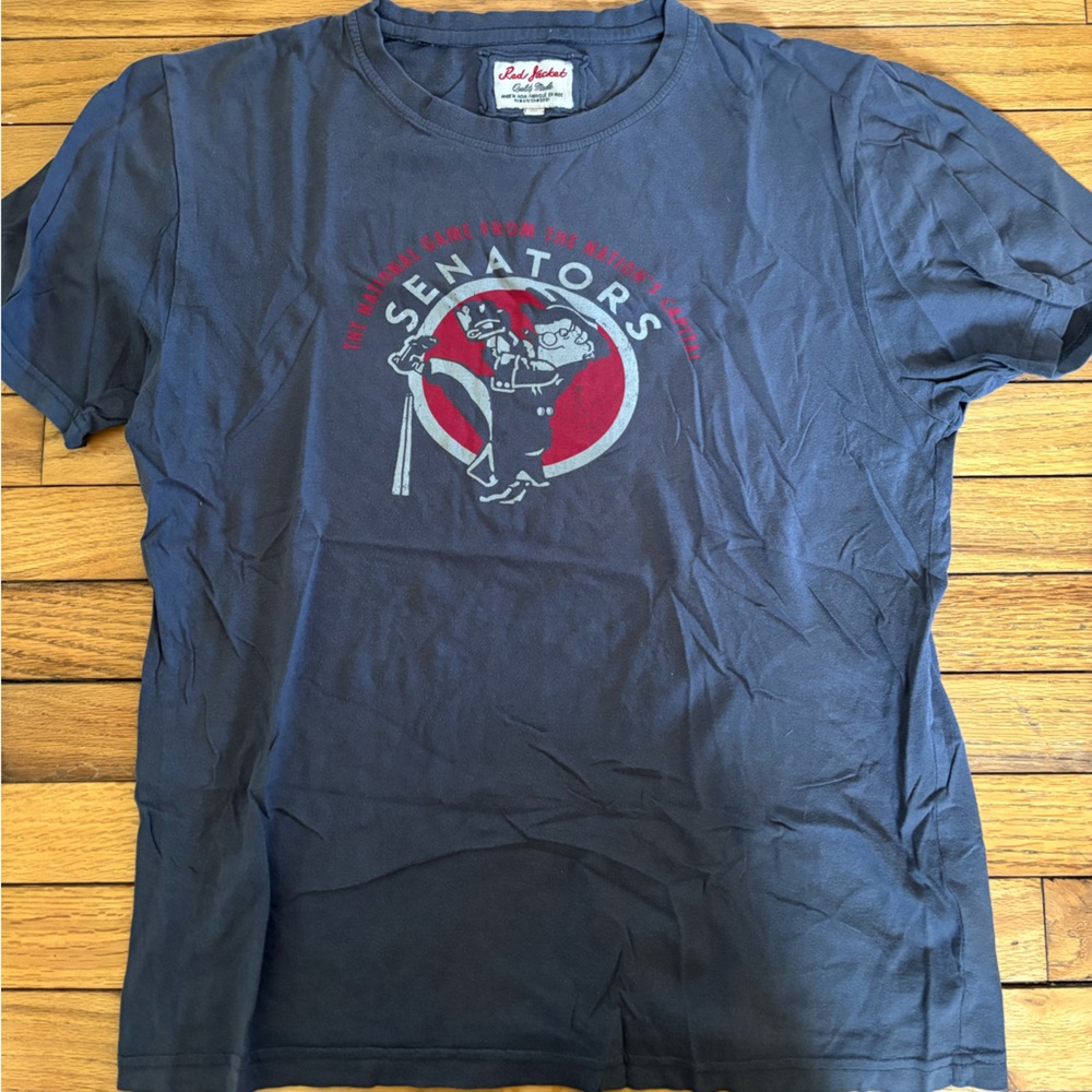 Men's Blue Graphic T-Shirt